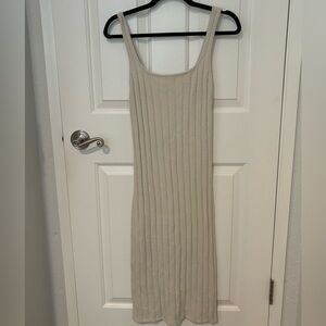 Wilfred Free
Hush Knit Tank Dress in Silver Birch SZ Medium